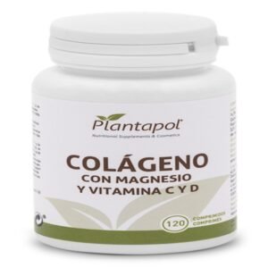 Colágeno con Magnesio + Vitaminas C y D · Planta Pol · 120 comprimidos