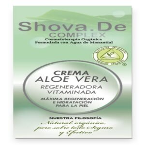 Crema de Aloe Vera Regeneradora Vitaminada · Shova.De · 250 ml