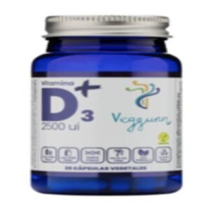 Vitamina D3 2500 UI · Veggunn · 30 cápsulas