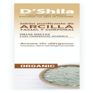 Jabón Purificante de Arcilla · D'Shila · 250 ml