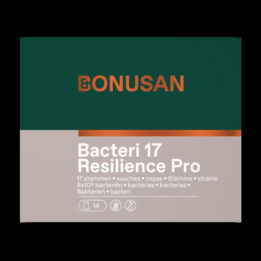 Bacteri 17 Resilience Pro · Bonusan · 14 sobres