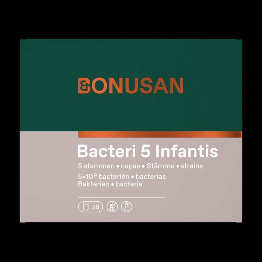 Bacteri 5 Infantis · Bonusan · 28 sobres