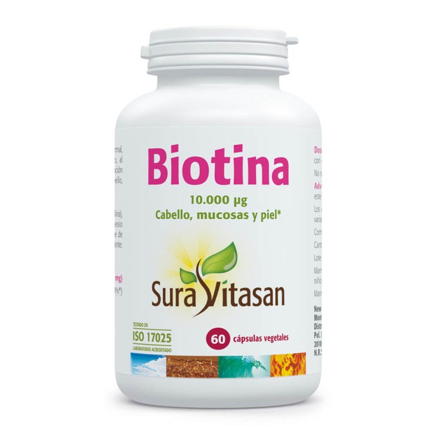 Biotina · Sura Vitasan · 60 cápsulas