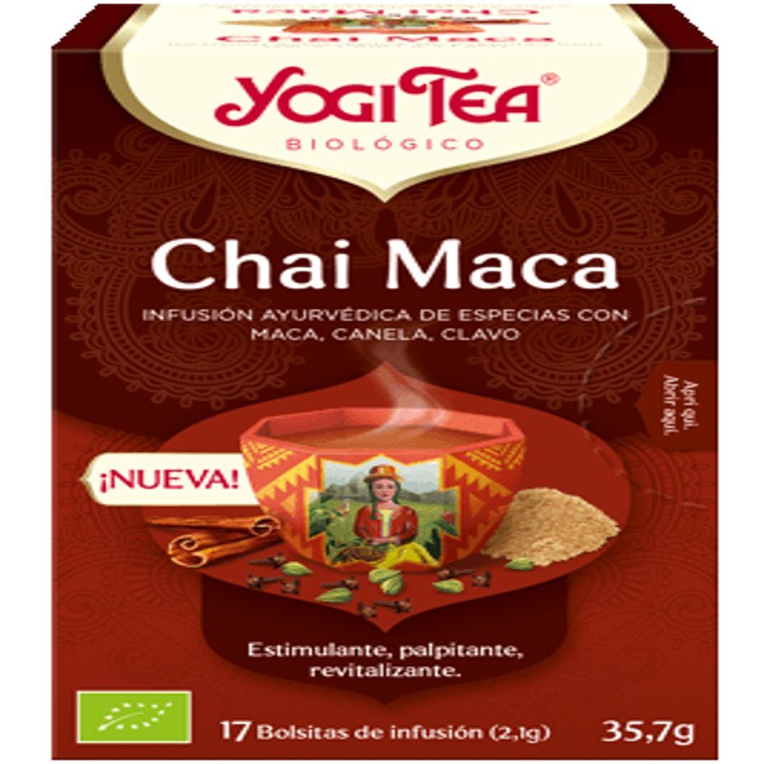 Chai Maca · Yogi Tea · 17 filtros