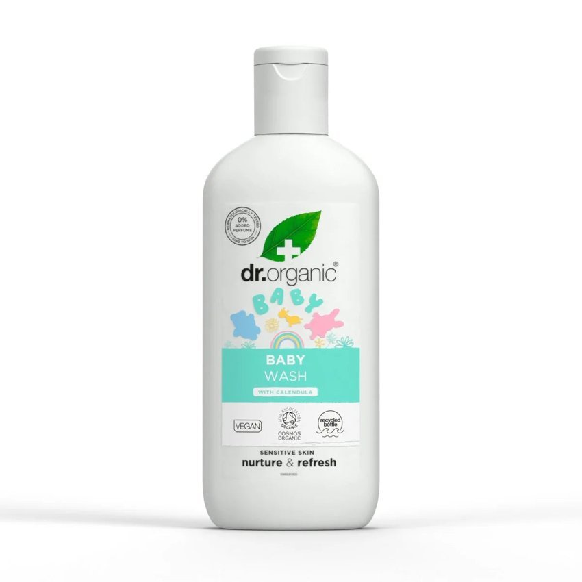 Gel de Baño para Bebé · Dr. Organic · 250 ml