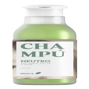 Champú de Árbol del Te y Aloe Vera · Ebers · 250 ml