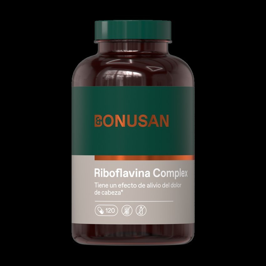 Riboflavina Complex · Bonusan · 120 cápsulas