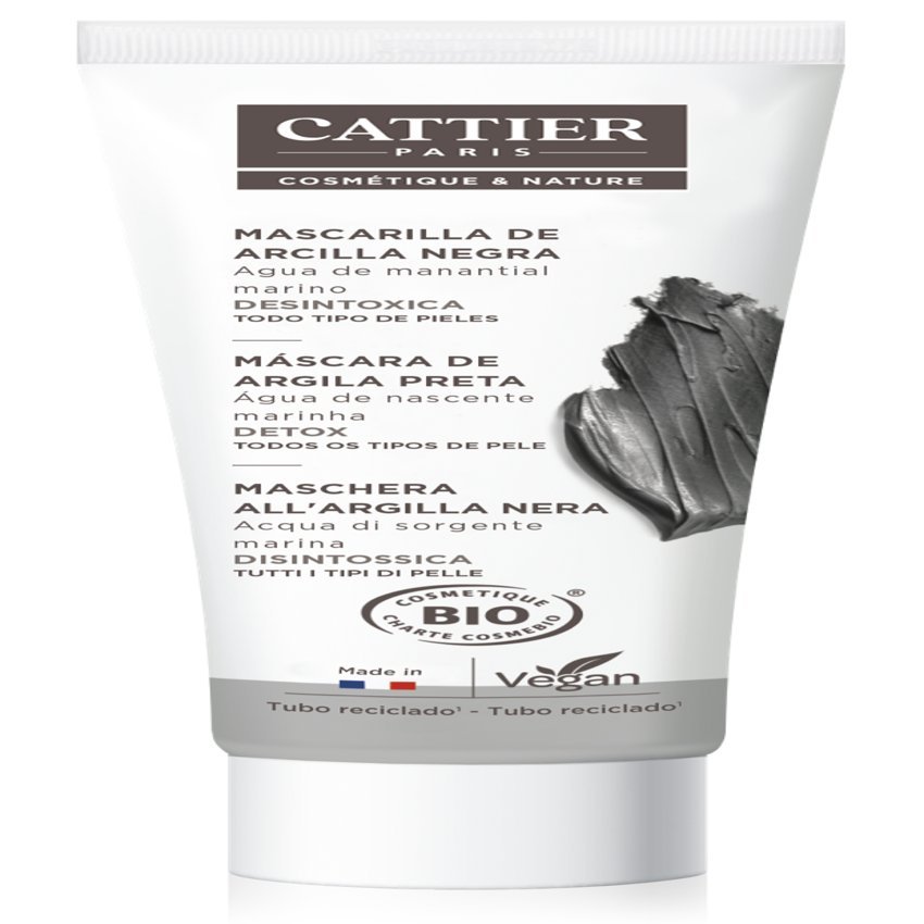 Mascarilla de Arcilla Negra · Cattier · 100 ml