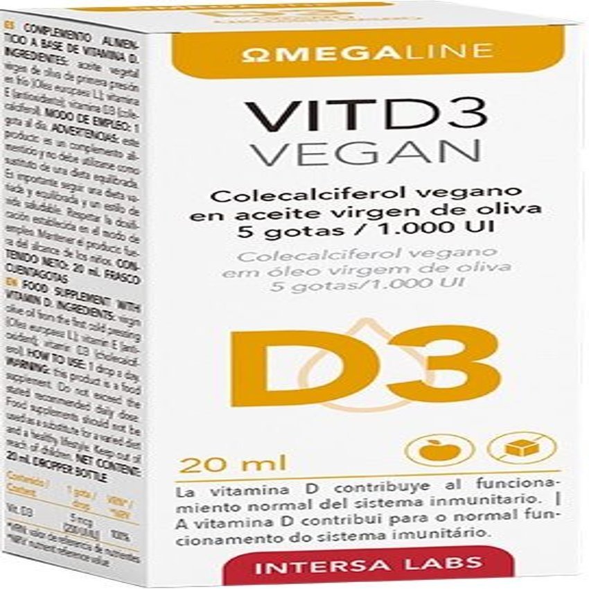 VitD3 Vegan · Dieteticos Intersa · 20 ml