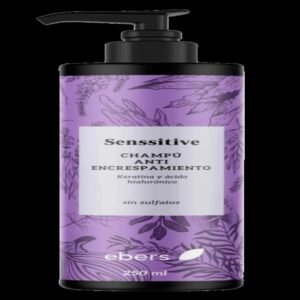 Champú Senssitive Antiescrespamiento · Ebers · 250 ml