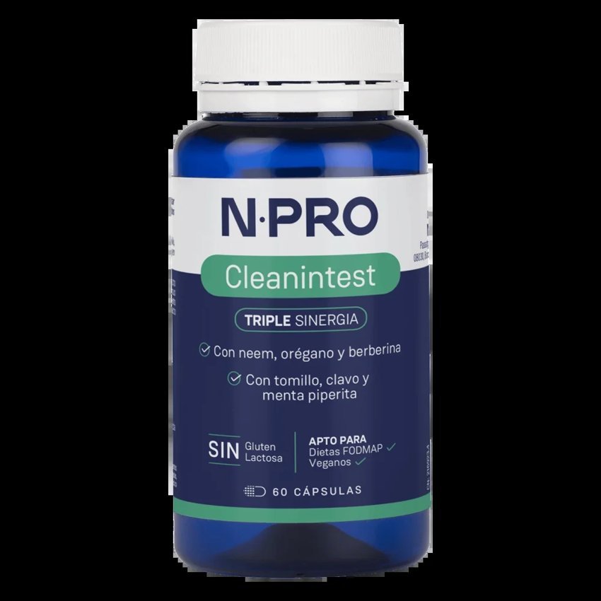 Cleanintest · NPro Mibiota · 60 cápsulas