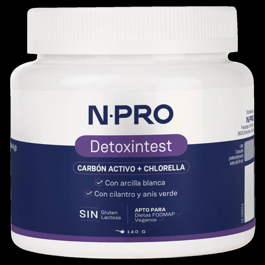 Detoxintest · NPro Salud Intestinal · 140 gramos