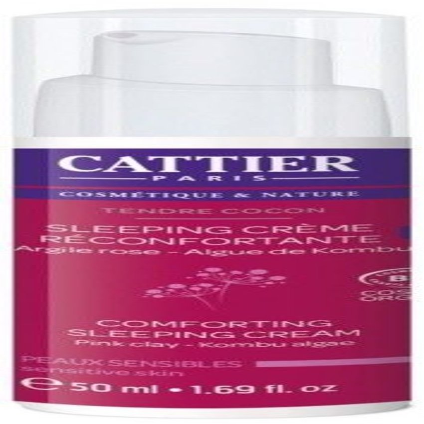 Sleeping Crema de Noche Reconfortante · Cattier · 50 ml