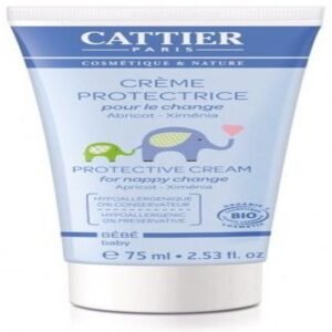 Crema Protectora Para El Cambio De Pañal · Cattier · 75 ml