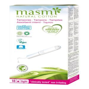 Tampones con Aplicador Mini · Masmi · 18 unidades