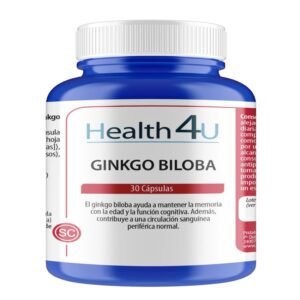 Ginkgo Biloba · Health4U · 30 cápsulas