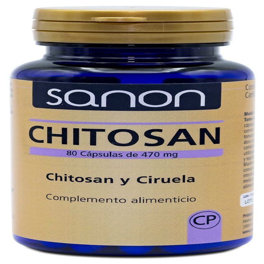 Chitosán · Sanon · 80 cápsulas