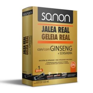 Jalea Real con Ginseng + Schisandra · Sanon · 12 sticks