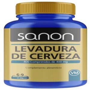 Levadura de Cerveza · Sanon · 400 comprimidos