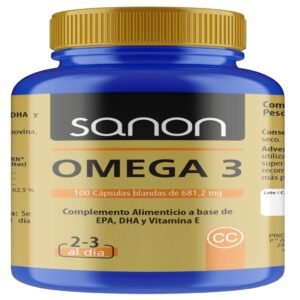 Omega 3 · Sanon · 100 cápsulas