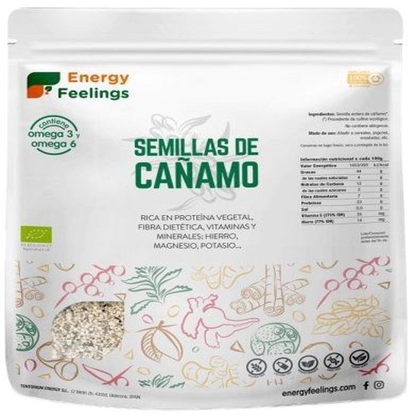 Semillas de Cáñamo · Energy Feelings · 1 kg