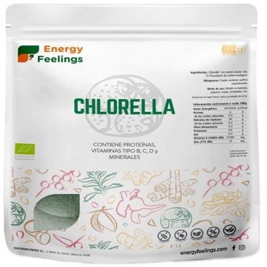 Chlorella en Polvo · Energy Feelings · 1 kg