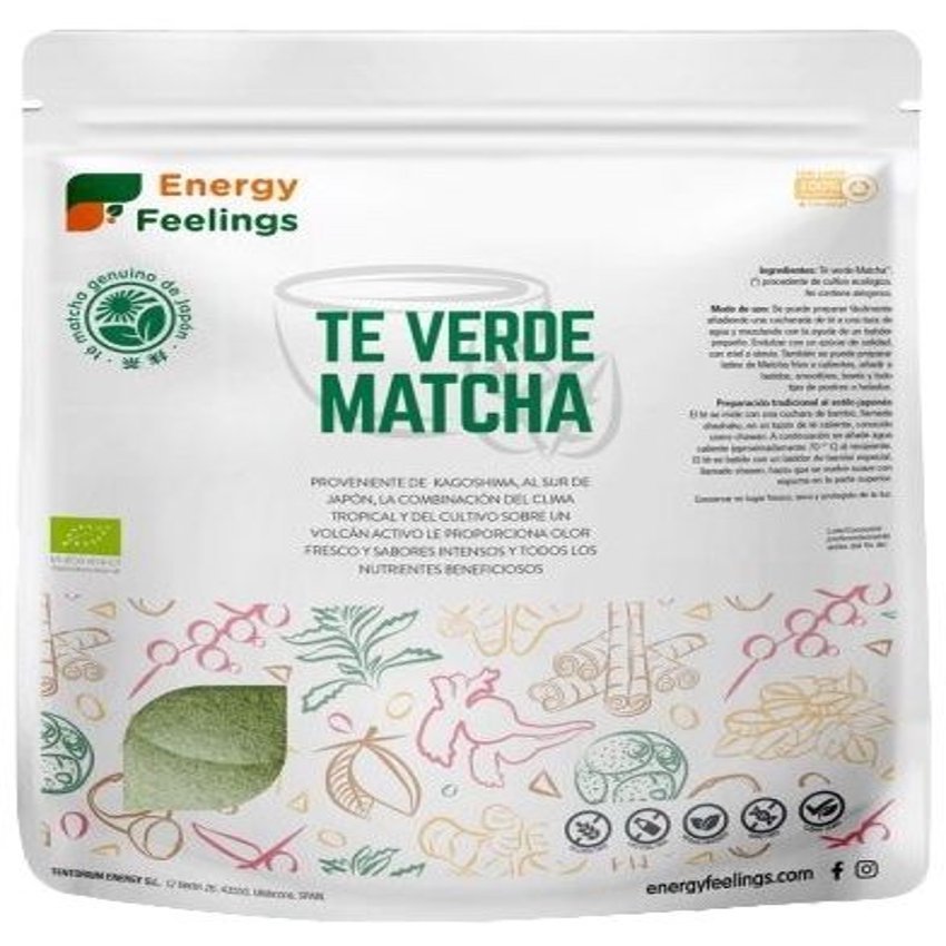 Té Verde Matcha Premium Eco en Polvo · Energy Feelings · 1 kg