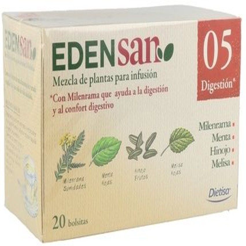 Edensan 05 - Digestión · Dietisa · 20 filtros
