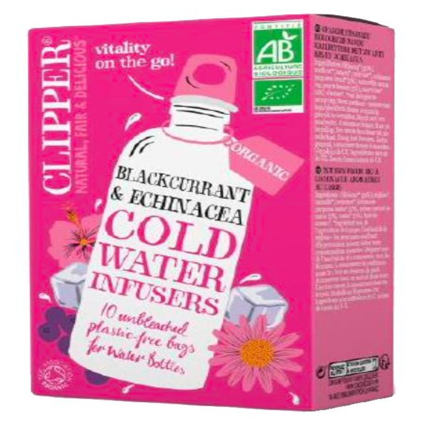 Infusión Fría de Grosella Negra, Hibisco & Equinácea · Cupper · 10 sobres