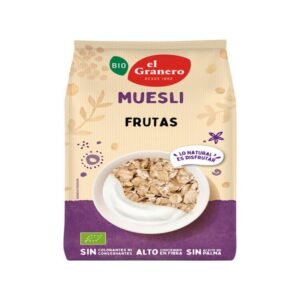 Muesli Frutas · El Granero Integral · 500 gramos