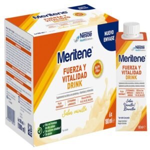 Meritene Fuerza y Vitalidad Drink Vainilla · Nestle · 6 botellas