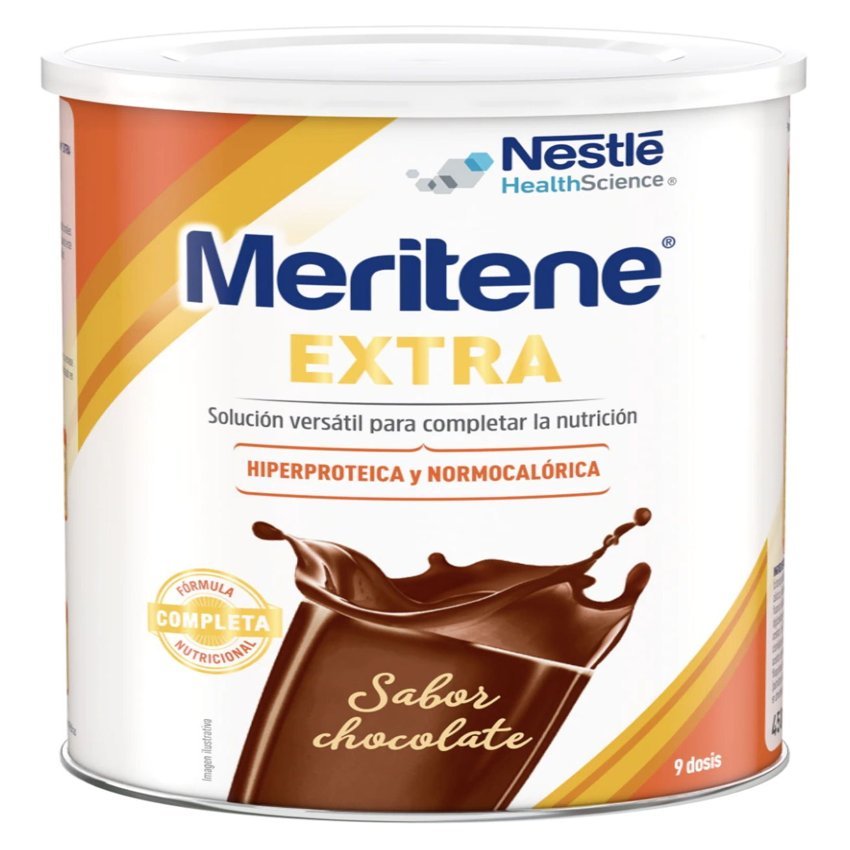 Meritene Extra Chocolate · Nestlé · 450 gramos