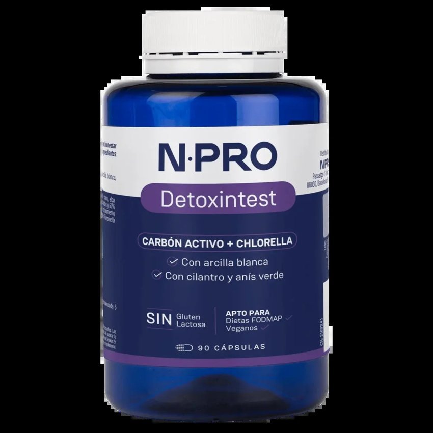 Detoxintest · NPro Mibiota · 90 cápsulas