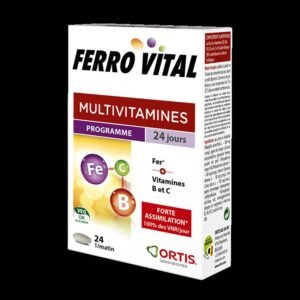 Ferro Vital · Ortis · 24 comprimidos