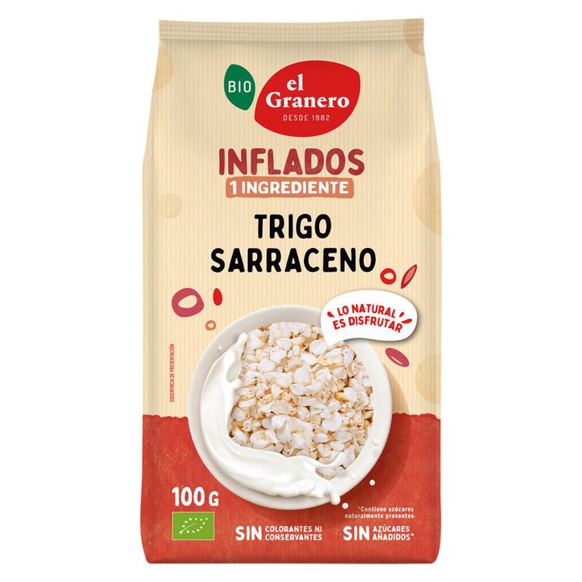 Trigo Sarraceno Hinchado · El Granero Integral · 100 gramos