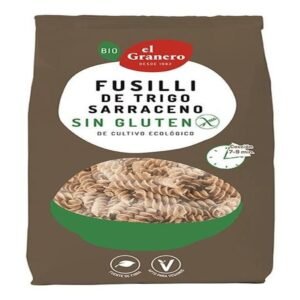 Fusilli de Trigo Sarraceno Sin Gluten · El Granero Integral · 500 gramos