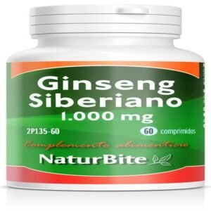 Ginseng Siberiano 1.000 mg · NaturBite · 60 comprimidos