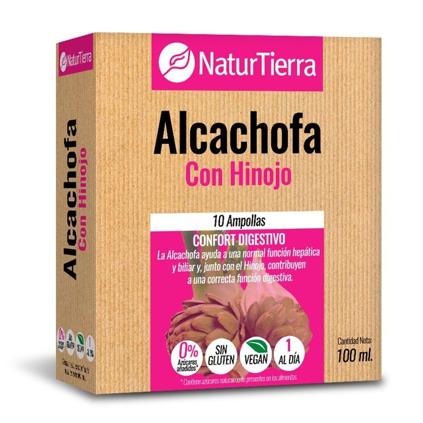 Alcachofa con Hinojo · NaturTierra · 10 sobres