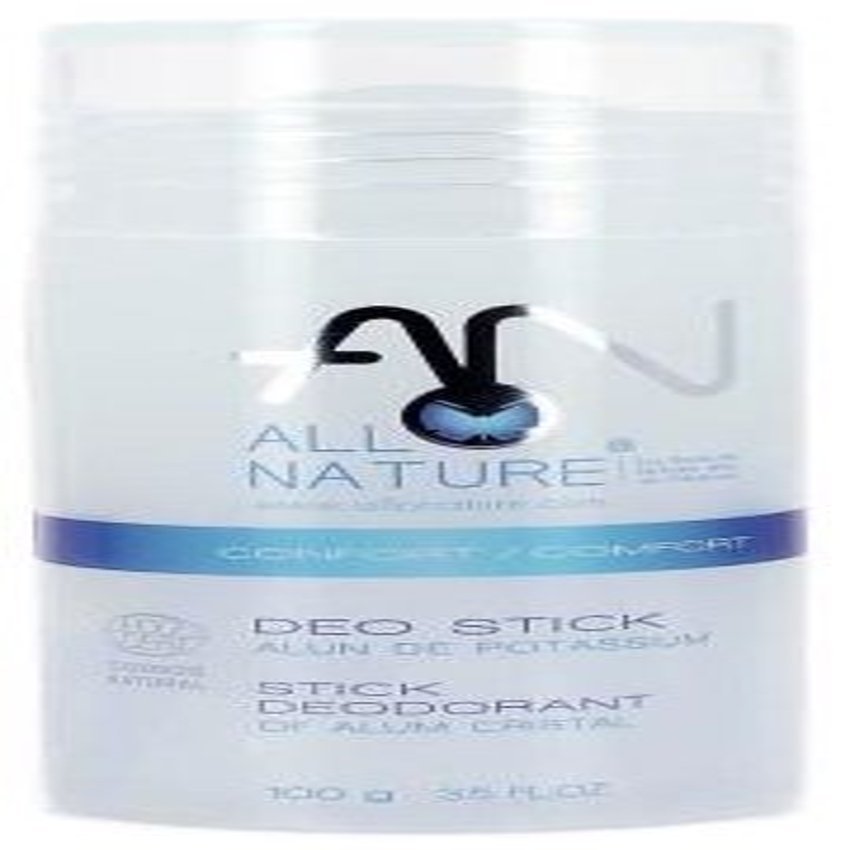 Desodorante Piedra de Alumbre en Stick · Allo Nature · 100 gramos