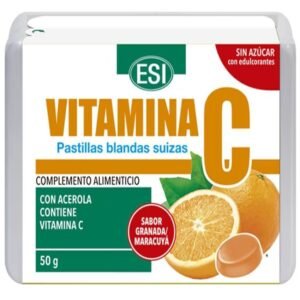 Pastillas Blandas Suizas Vitamina C · ESI · 50 gramos [Caducidad 06/2026]
