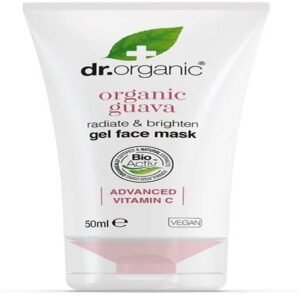 Mascarilla Facial en Gel de Guayaba · Dr Organic · 50 ml