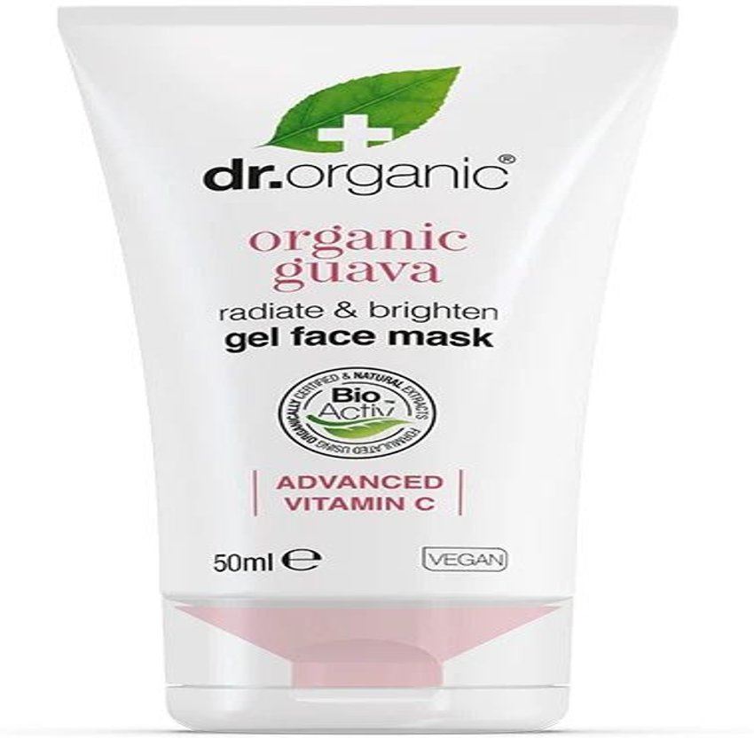 Mascarilla Facial en Gel de Guayaba · Dr Organic · 50 ml