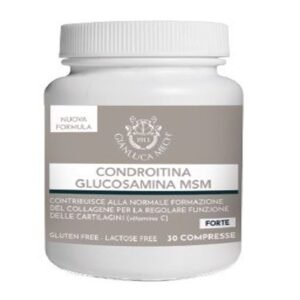 Condroitina Glucosamina + MSM · Gianluca Mech · 30 comprimidos