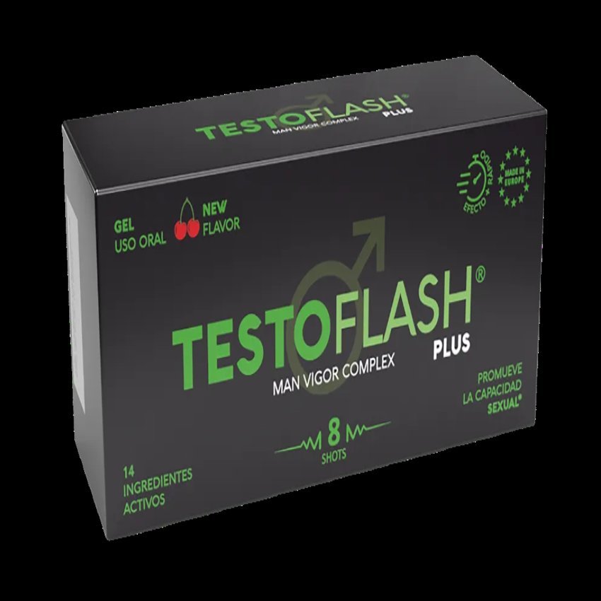 Testoflash Plus · MSR Laboratorios · 8 sticks