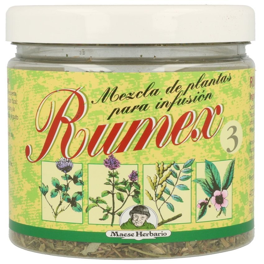 Rumex 3 - Hepático-Biliar · Maese Herbario · 70 gramos