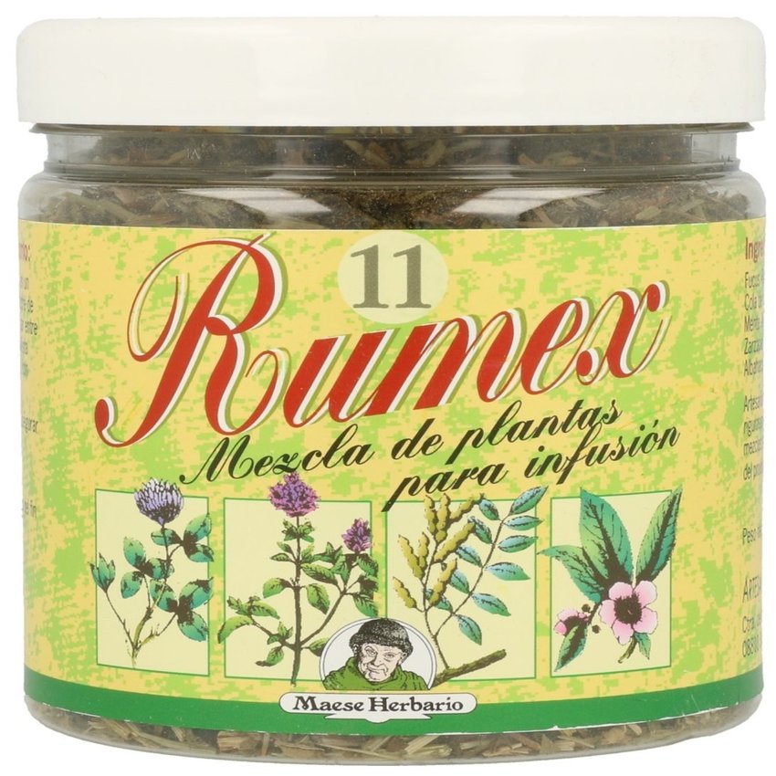 Rumex 11 – Sedante · Maese Herbario · 70 gramos