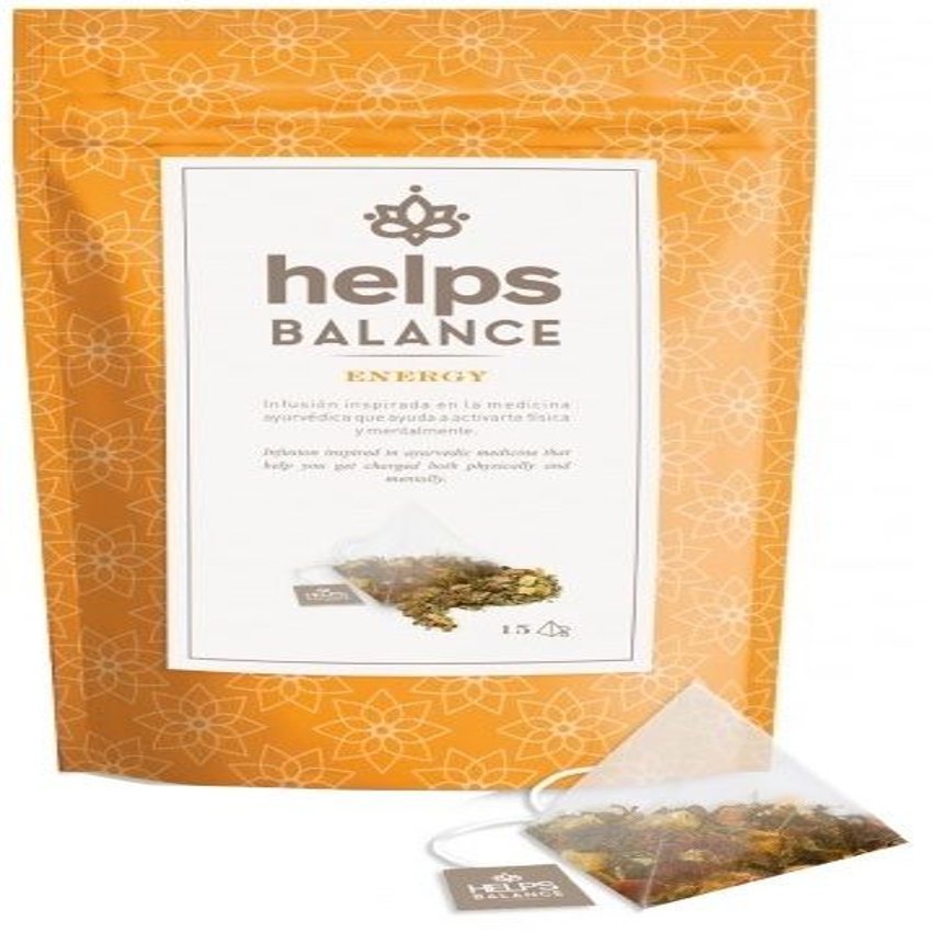 Energy · Helps Balance · 15 pirámides