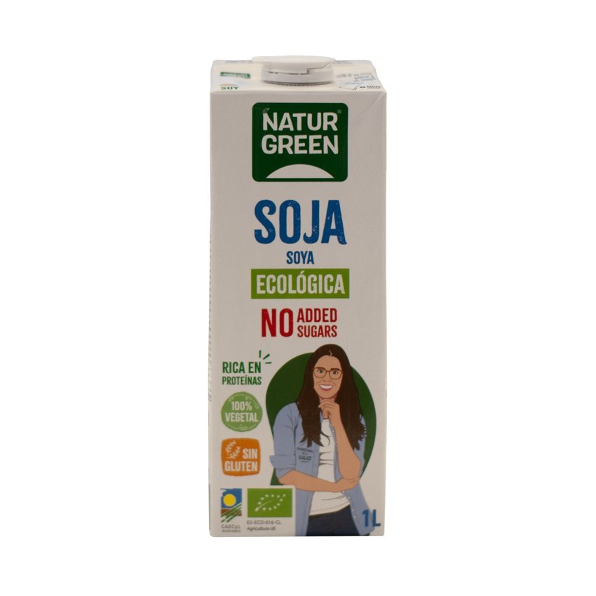 Bebida de Soja Nature Bio · Naturgreen · 1 litro