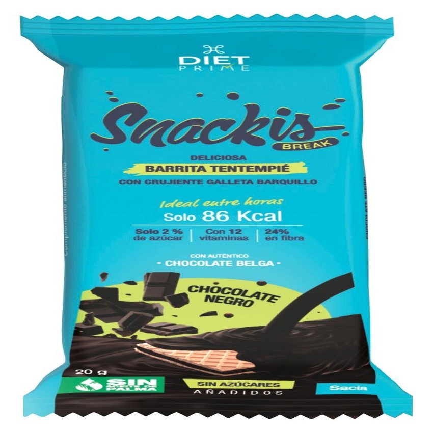Barrita Tentempié - Chocolate Negro · Herbora · 20 gramos [Caducidad 05/2026]