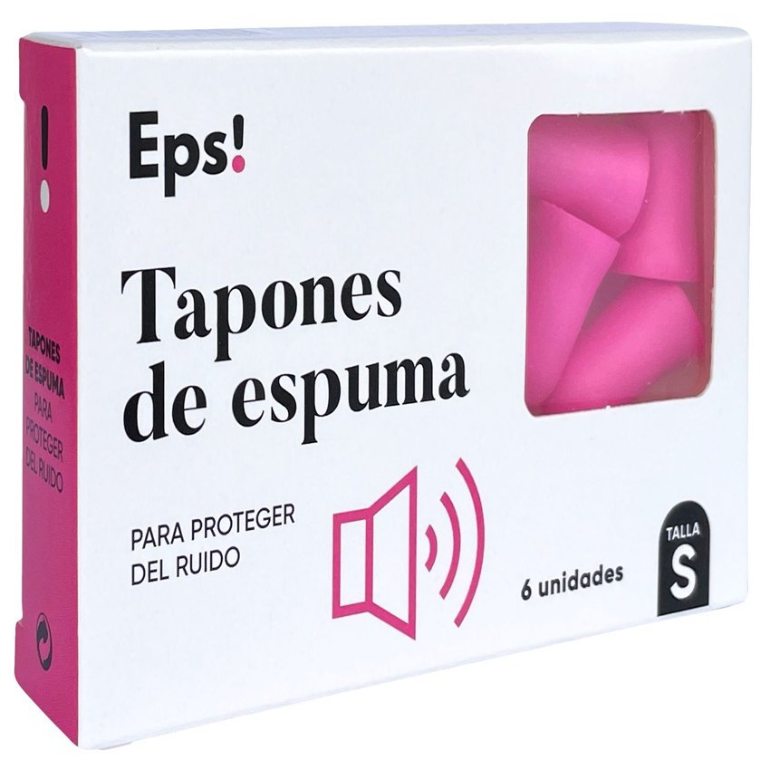 Tapones de Espuma - Talla S · Eps! · 6 unidades